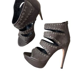 ‼️DOLCE VITA‼️ NEW GENUINE LEATHER CRYSTAL PLATFORM BOOTIE‼️SOLD OUT